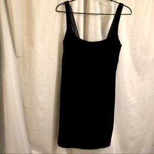Ann Taylor Vintage Velvet Sleeveless Mini Dress